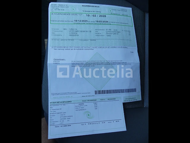 Citroën jumper bestelwagen (2019-58.757 km) - vin vf7yc2mfc12k38100 - afbeelding 19 van  33
