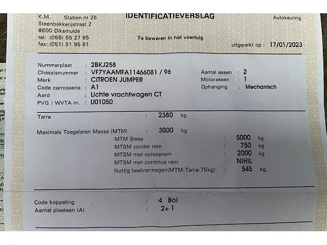 Citroën jumper, lichte vracht - afbeelding 7 van  17