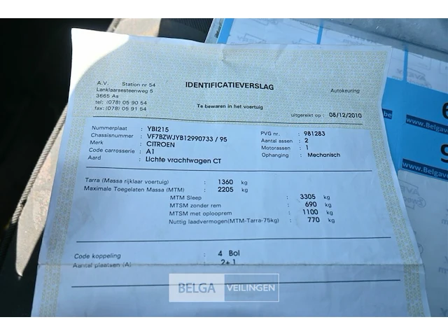 Citroën lichte vrachtwagen - afbeelding 8 van  23