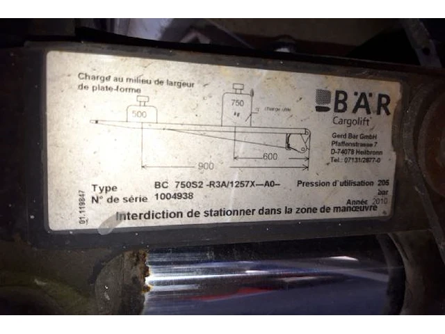 Citroën met meubelbak en laadbrug - afbeelding 5 van  19