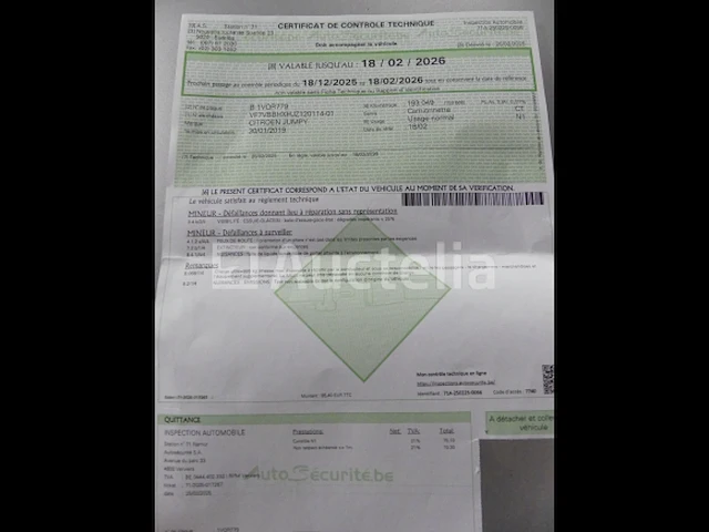 Citroën springerig bedrijfsvoertuig - vin vf7vbbhxhjz120114 - afbeelding 16 van  26