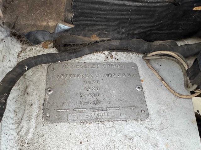 Citroën visa chrono - afbeelding 29 van  48