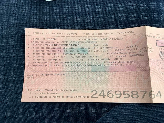 Citroën xsara picasso uit 2006 - afbeelding 57 van  61