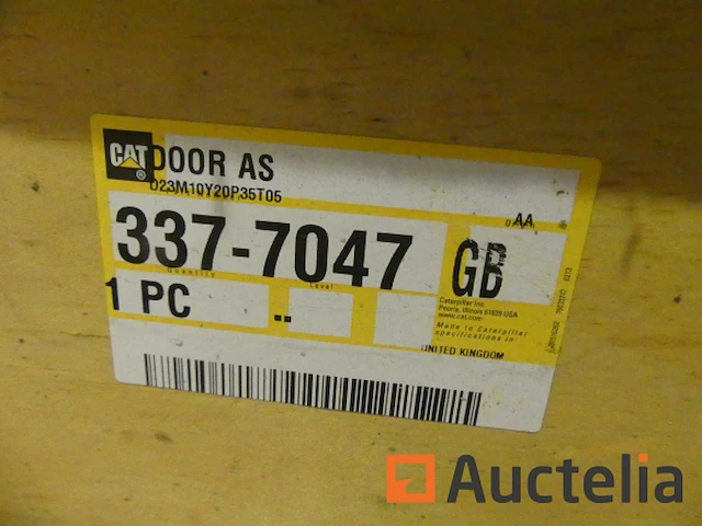 Civieltechnische machinedeel, caterpillar deurkozijn - afbeelding 1 van  5