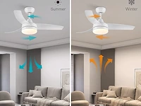 Cjoy plafondventilator (132 cm) - afbeelding 3 van  5