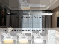 Cjoy plafondventilator (132 cm) - afbeelding 4 van  5