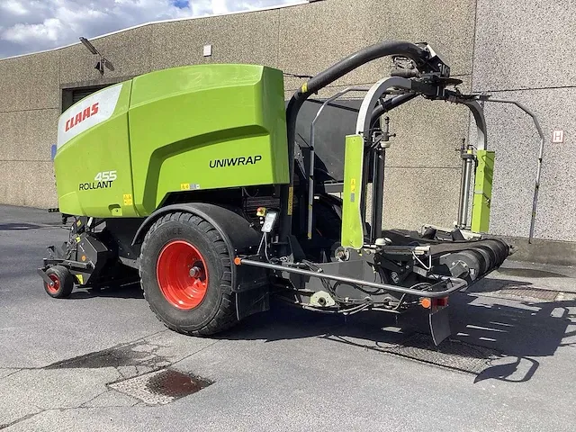 Claas - rolland 455 uniwrap - balenpers - 2020 - afbeelding 8 van  13
