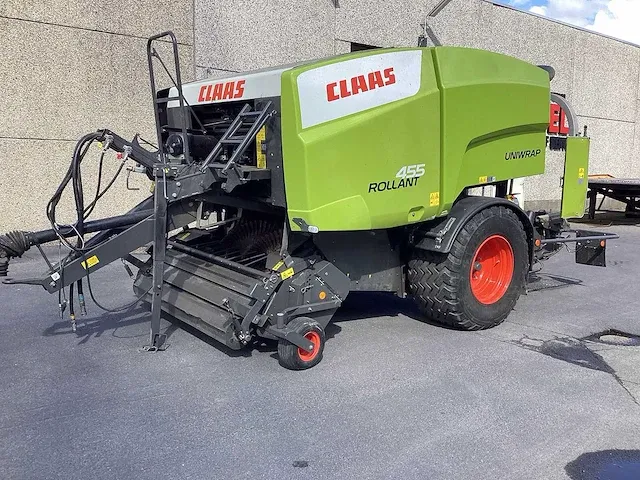 Claas - rolland 455 uniwrap - balenpers - 2020 - afbeelding 10 van  13