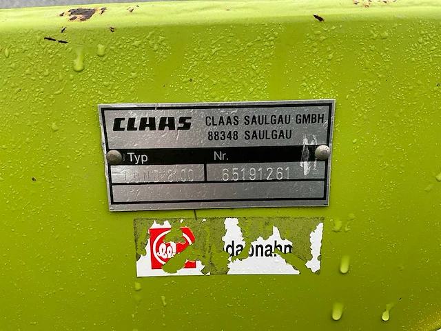 Claas corto 3100n getrokken maaier - afbeelding 11 van  19