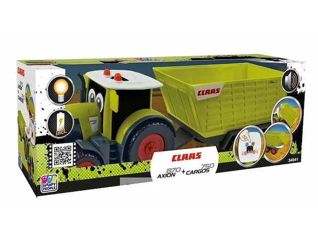 Claas kids axion 870 tractor - afbeelding 1 van  1