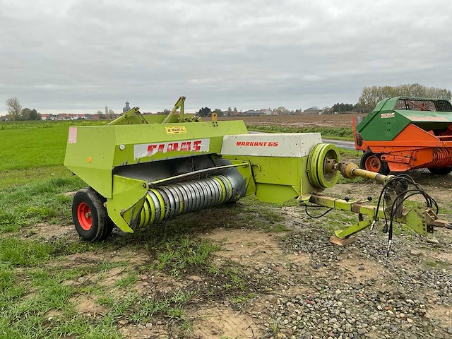 Claas markant 65 balenpers - afbeelding 14 van  16