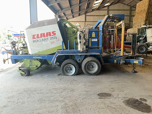 Claas rollant 255 rc uniwrap balenpers - wikkelsysteem - afbeelding 1 van  38