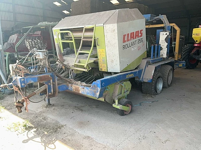 Claas rollant 255 rc uniwrap balenpers - wikkelsysteem - afbeelding 12 van  38