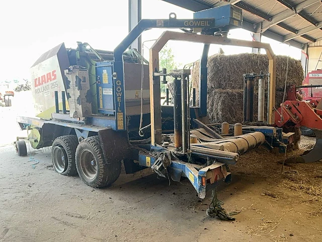 Claas rollant 255 rc uniwrap balenpers - wikkelsysteem - afbeelding 33 van  38