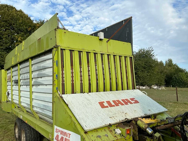 Claas sprint 440 s opraapwagen - afbeelding 2 van  17