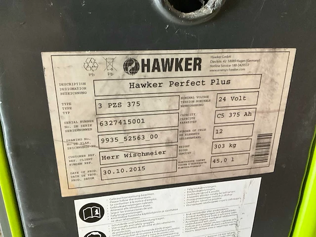 Clark - hawker - 2016 - cop20pm - orderpicker - afbeelding 9 van  17