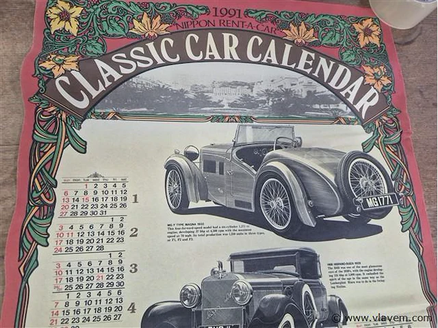 Classic calender - afbeelding 2 van  3