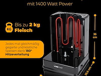 Clatronic dvg 3686 - verticale multi grill - gyrosgrill - kebabgrill - afbeelding 3 van  8