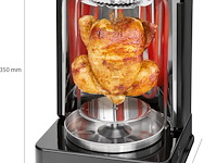 Clatronic dvg 3686 - verticale multi grill - gyrosgrill - kebabgrill - afbeelding 8 van  8