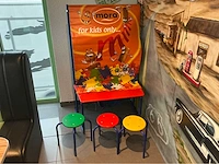 Clics tafel en stoeltjes kinderspel - afbeelding 2 van  2
