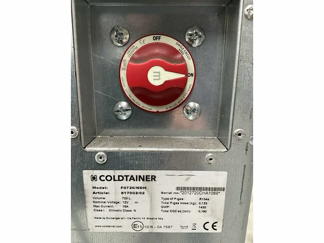 Clima runners coldtainer f0720/ndh vries- /koel- /warmhoudbox - afbeelding 11 van  11
