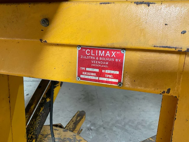 Climax bv 65 aardappelopslagtechniek - afbeelding 2 van  12