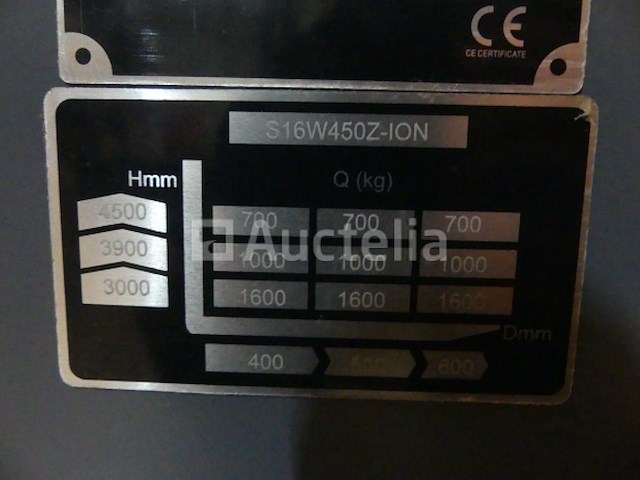 Climax s16w450z-ion stapelaar - afbeelding 2 van  15