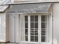 Clip-on luifel - 300 x 120 cm - grijs (x2) - afbeelding 1 van  6