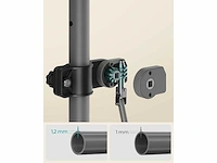 Clip-on luifel - 300 x 120 cm - grijs (x2) - afbeelding 4 van  6