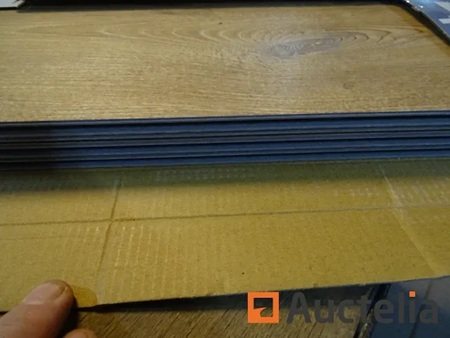 Clip-on pvc vloer bladen geolied geborsteld eiken look artens - afbeelding 4 van  5