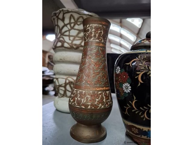 Cloisonnévaasjes - afbeelding 3 van  3