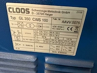 Cloos gl350 cws100 tig-lasmachine - afbeelding 2 van  13