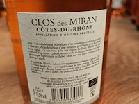 Clos des miran côtes-du-rhône rosé 2021 13;5% - afbeelding 3 van  3