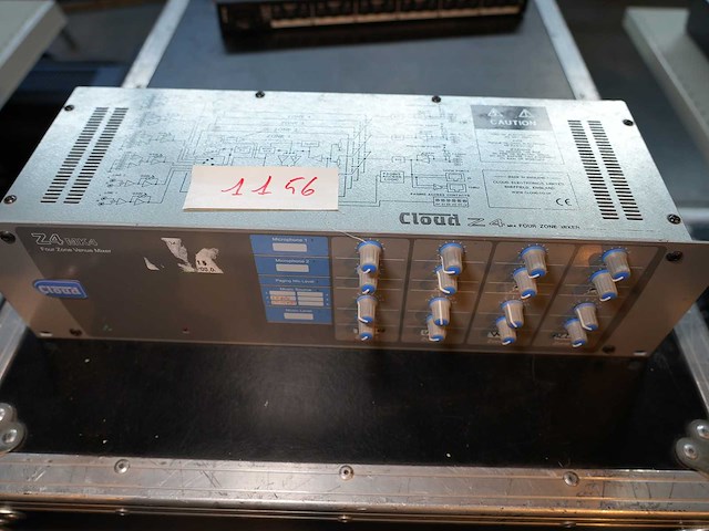 Cloud electronics - z4 mk4 - four-zone venue mixer - afbeelding 1 van  2