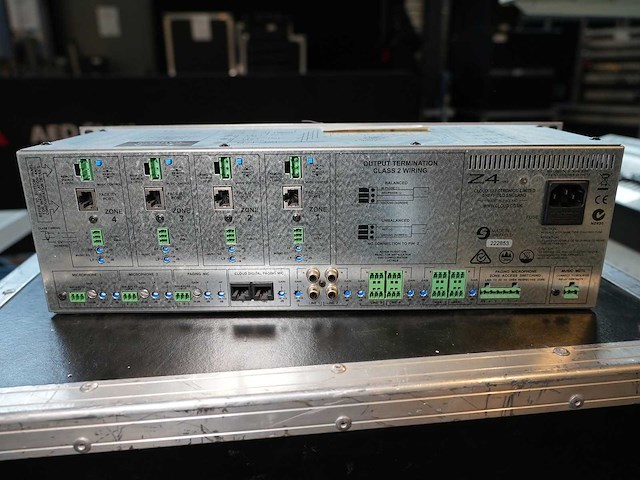 Cloud electronics - z4 mk4 - four-zone venue mixer - afbeelding 2 van  2