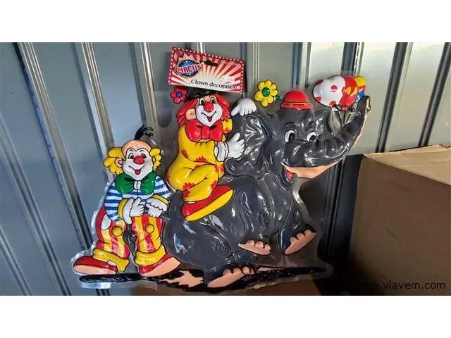 Clown decoratie - afbeelding 1 van  1