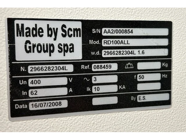 Cmc machine scm - afbeelding 18 van  21