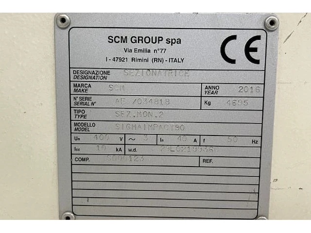 Cmc machine scm - afbeelding 20 van  26