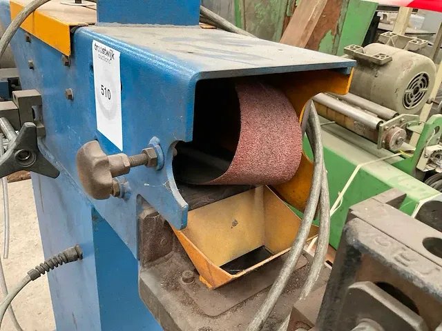 Cml em100 stationaire bandschuurmachine voor buizen - afbeelding 5 van  8