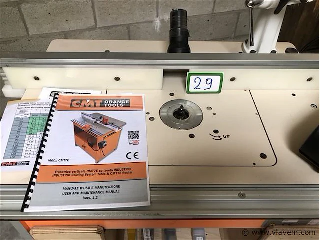 Cmt orange tools freestafel + aandrijver - afbeelding 4 van  10