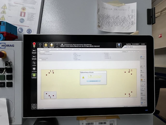 Cnc combinatie machine homag bmg 311 venture, bwj. 2017 vv. scanner datalogic en accessoires - afbeelding 6 van  18