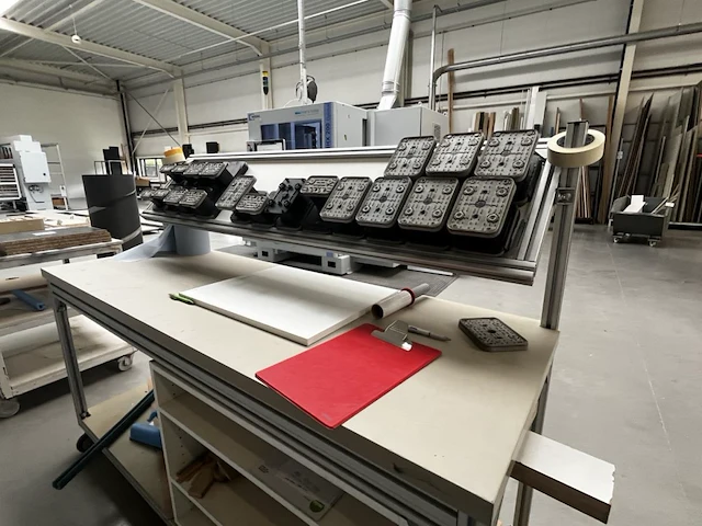 Cnc combinatie machine homag bmg 311 venture, bwj. 2017 vv. scanner datalogic en accessoires - afbeelding 7 van  18