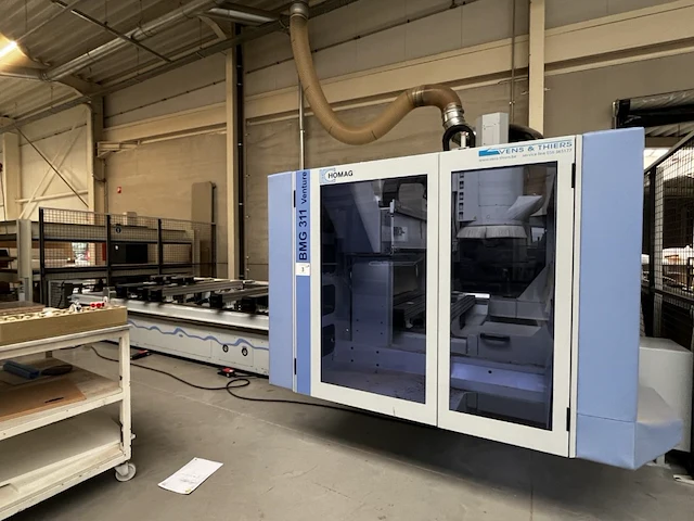 Cnc combinatie machine homag bmg 311 venture, bwj. 2017 vv. scanner datalogic en accessoires - afbeelding 1 van  18