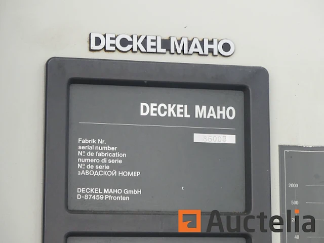 Cnc deckel maho dmu 80p gelijktijdige 5-assige freesmachine - afbeelding 6 van  34