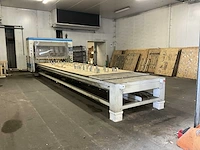 Cnc gestuurde spijkermachine voor pallets