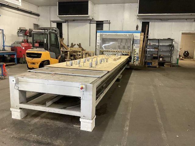 Cnc gestuurde spijkermachine voor pallets - afbeelding 3 van  10