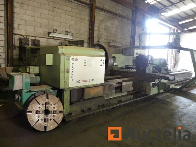 Cnc metalen draaibank tacchi hd1200 cnc - afbeelding 1 van  27