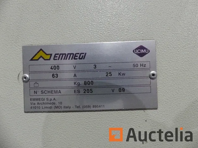 Cnc profiel bewerkingscentrum emmegi calvet quadra - afbeelding 13 van  22