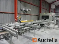 Cnc profiel bewerkingscentrum emmegi calvet quadra