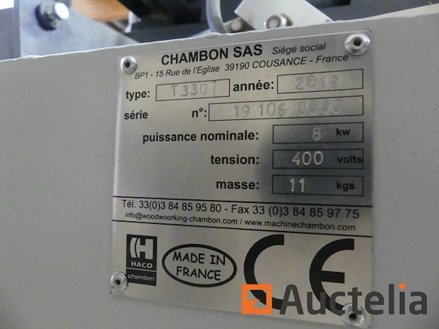 Cnc-router chambon sas t330i - afbeelding 4 van  46